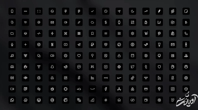 تمام آیکون های سفارشی iOS 14 ترف